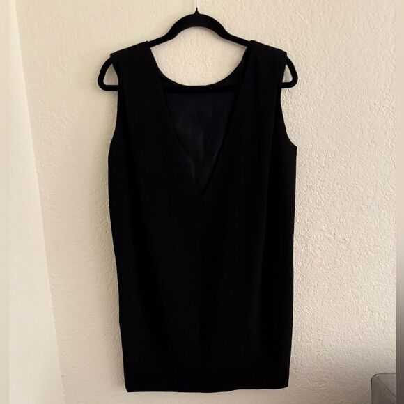 Zara Elegant Black Sleeveless Mini Dress - Picture 5 of 7